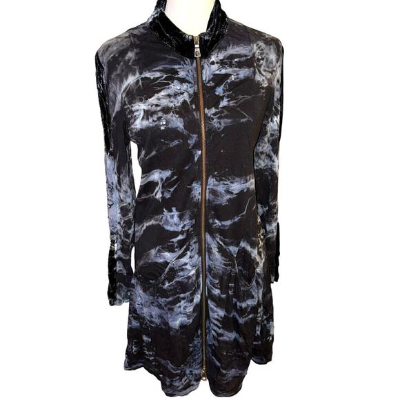 Soft Surroundings‎ Full Zip Lightweight Jacket Tie Dye - Picture 1 of 9
